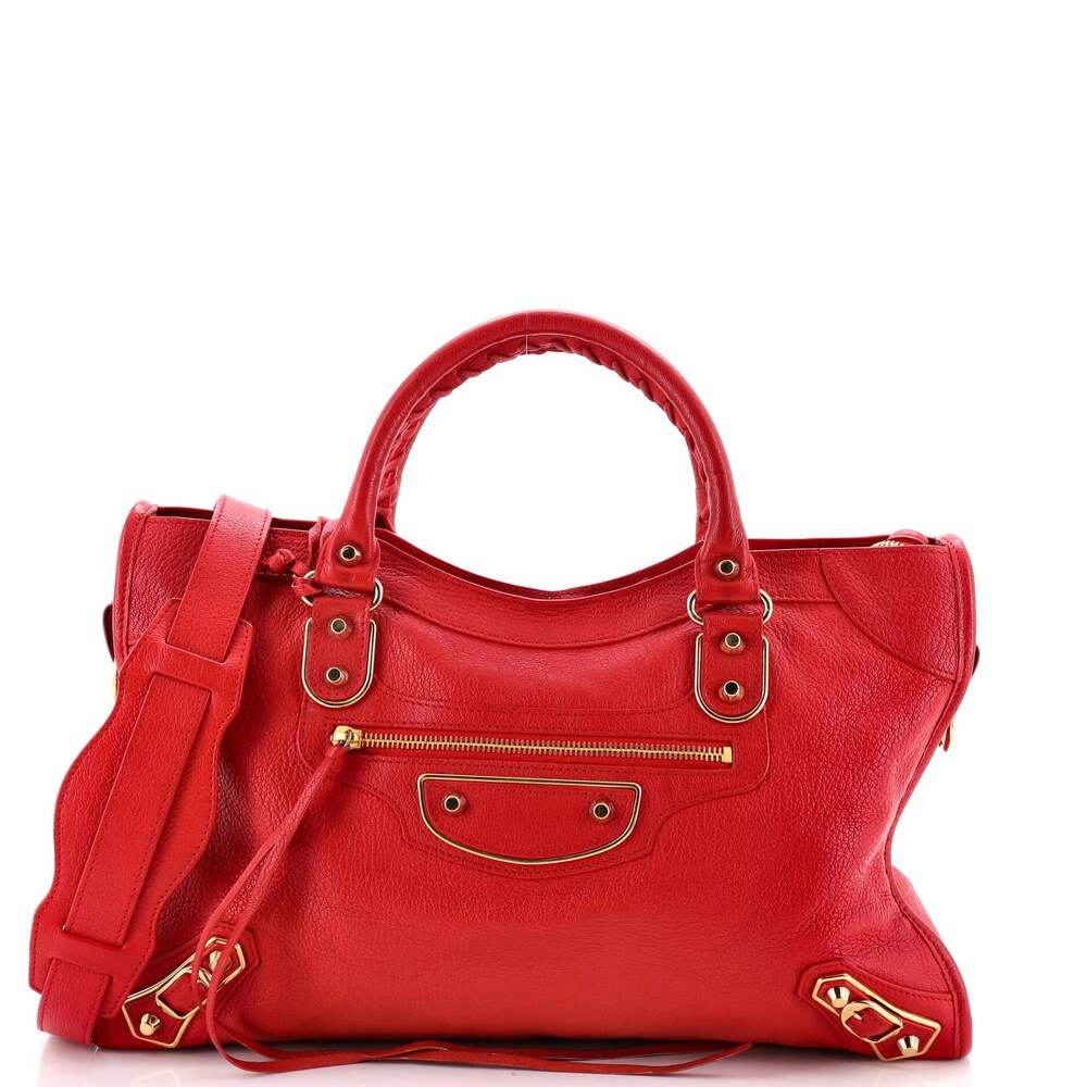 Balenciaga City Classic Metallic Edge #365283B20B